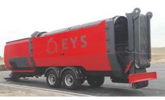 EYS - Mobile Drum Trommel Compost Screen