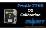 ProAir 2200 O2 Calibration - Video