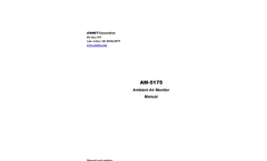 ENMET - Model AM-5175 - Manual