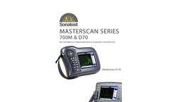 Sonatest - Model Masterscan D-70 - Ultrasonic Flaw Detector - Brochure
