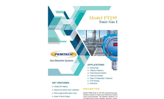 PemTech - Model PT295 Series - Toxic Gas Detectors - Datasheet