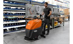 TSM - Model Grande Brio 35 - Small Walk-Behind Scrubber Dryers