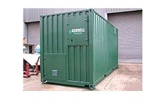 Containerized Bio Heat Cabin with Biomass Boiler