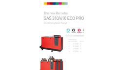 Remeha - Model Gas 310/610 Eco Pro - Brochure