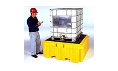 Spill Pallet Plus - Model Ultra-IBC - Ultra Bucket Shelf