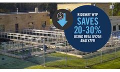 Case Study: UV254 Organics Analyzer Helped Save 20-30% in Chemical Costs for Drinking Water Treatment