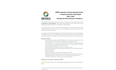 Emerging Laboratory Technologies Conference 2016 Brochure