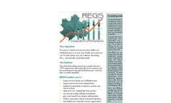 REGIS - Corporate Ecoperformance Brochure