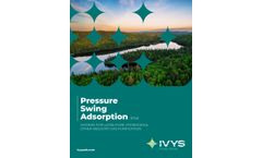 Ivys - Model PSA - H-3100 - Hydrogen Purification Systems - Brochure
