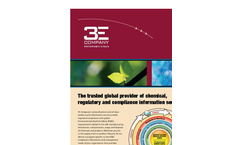 3E Corporate Overview - Brochure