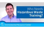 Who Needs Hazardous Waste Training? - Video