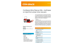 ConSpace - Model 5 - Rescue Kit with Power Talk Box Brochure