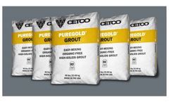 Puregold - High-Solids Grout