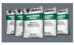 Grounding Grout - Low-Resistance Grout for Utility & Telecommunication Grounding