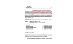Fundamentals of Air Dispersion Modeling - Course Agenda Brochure