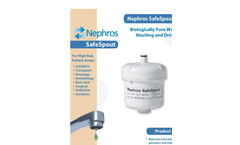 Nephros - Model SSU-H - Ultrafilter - Brochure