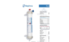 Nephros - Model HydraGuard - Ultrafilter - Brochure