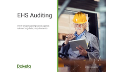 Dakota - EHS Auditing Software  Brochure