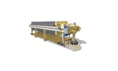 ECOSET - Model ECFP - Fixed Filter Cloth Filter Press