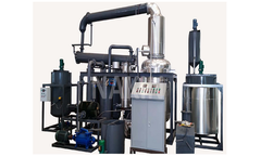 Nakin - Model JZC Series - Vacuum Waste Oil Recycling Plant (Waste Motor Oil to Base Oil)