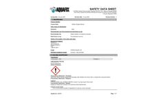 Aquafix - Model VitaStim - Sludge Reducer - Safety Data Sheet