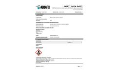 Aquafix - Model BioGas Boost - Optimizes Anaerobic Digestion Product - Safety Data Sheet