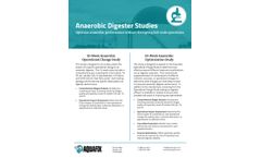 Aquafix- Anaerobic Optimization Study Service - Brochure