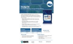 Aquafix - Model Sludge Rx - Bacterial and Biostimulant Tablet - Brochure