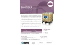 Aquafix - Model Ana-Zyme G - Concentrated Enzymes Blend - Brochure