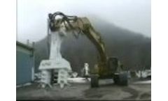 ALPINE Twin Drum Axial Soil Mixer and Blender Model: DH-4-B onCAT375 - Video