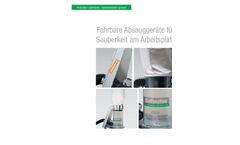 Series Profi S - Dust Extractors Brochure