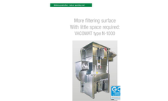 Vacomat - Model 140/160 XP(e) - Mobile Dust Extractor - Brochure