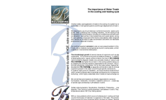 The Importance of Water Treatment in the Cooling and Heating Systems Brochure