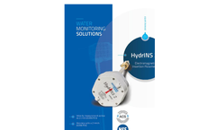 HYDREKA - Model HydrINS 2 - Insertion Flow Meter - Brochure