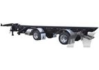 Drop Deck Container Trailer
