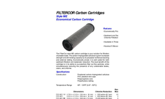 FilterCor Carbon Cartridges Brochure