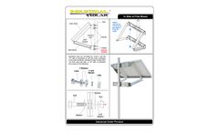 Connexa - Model 1X-SPM - Mounting Support Structures - Brochure