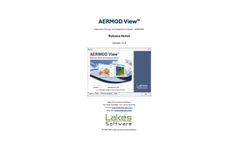 Lakes Environmental - Version AERMOD View 13.0 - Gaussian Plume Air Dispersion Modeling Software   - Brochure