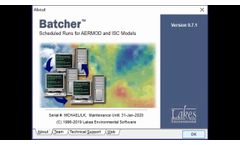 Lakes Environmental Software Webinar - US EPA AERMOD Model Updates 19191 Part 2 - Live Demo - Video