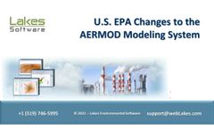 Lakes Software Webinar - AERMOD 21112 - Video
