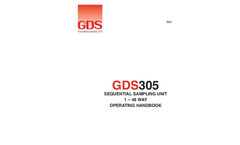 GDS - 305 - Sequential Gas Sampling System 1-48 Way - Manual
