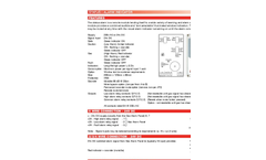 GDS - C469 - Status I Indicator Panel - Remote Alarm Units - Brochure