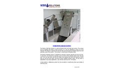 WSG - Model REX Series 1000 - Bar Screen  - Brochure