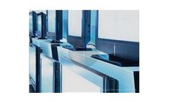 Waste gas treatment for the TFT industry