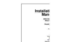 Bergey - Model BWC Excel 10 - Off Grid Turbine - Brochure