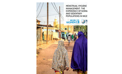 Menstrual Hygiene Management – The Experience of Nomadic and Sedentary Populations in Niger Brochure
