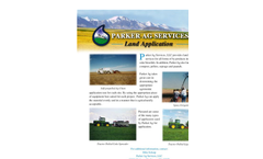 Land Application Services Datasheet