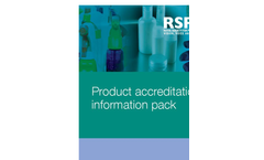 Product Accreditation Brochure