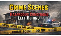 Crime Scenes and Hazardous Conditions Left Behind Discussed in New Video