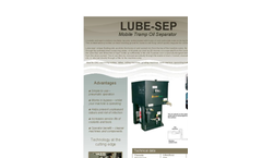 Lubesep Mobile Tramp Oil Separator Brochure
